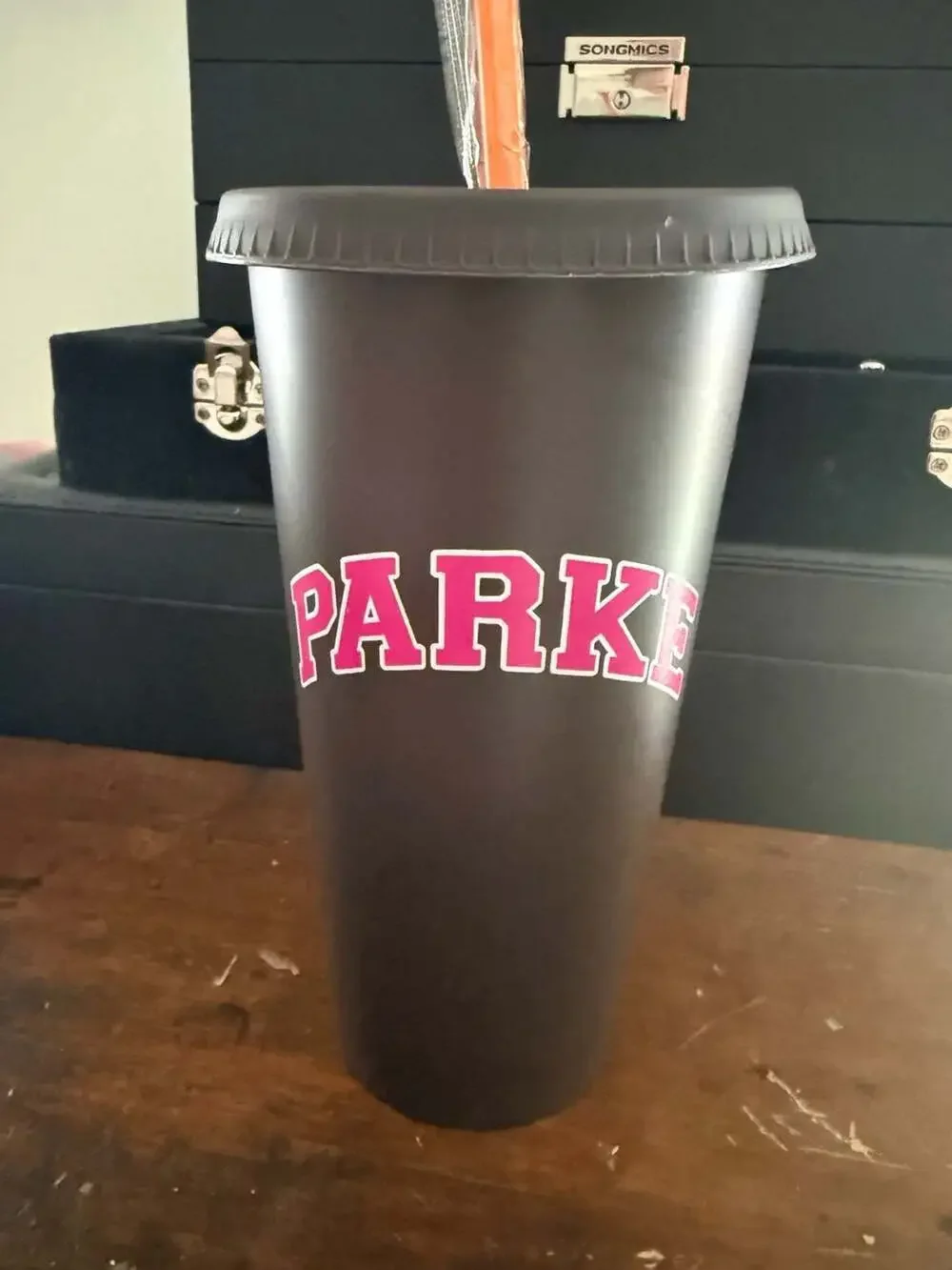 Dunkin' Donuts x PARKE collab iced tumbler